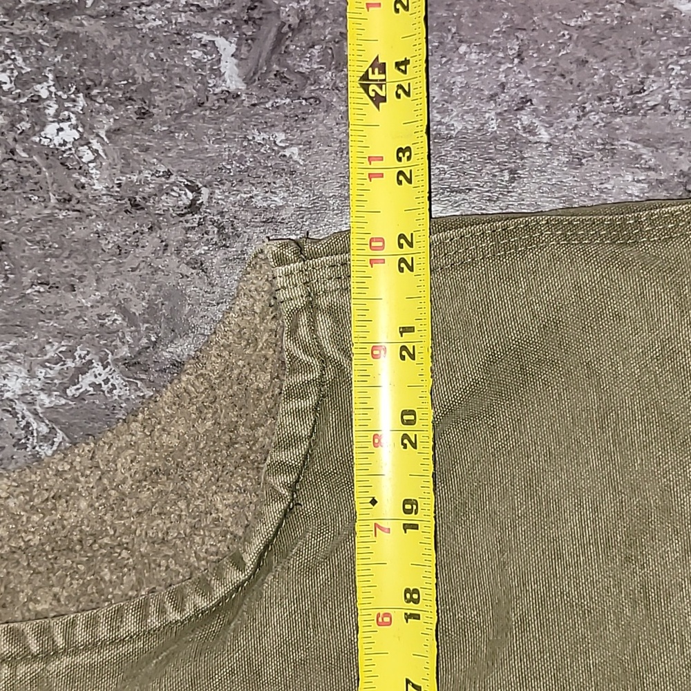 Vintage. Carhartt. USA Components. Zip Vest. Fleece-lined. Men's size LT - Picture 14 of 16